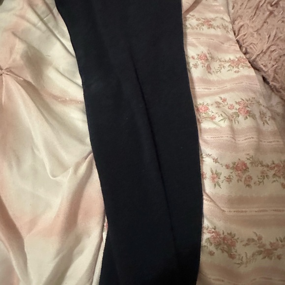 VINTAGE Juicy couture Navy Blue Velour Track Pants ✨ Low Rise Flare Y2K - Picture 8 of 8